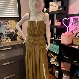 ASOS Olive Green Maxi Dress